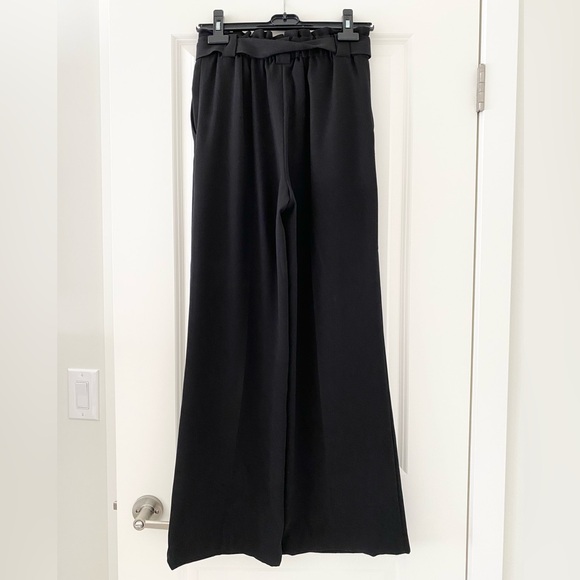 Express Black Wide Leg Pants - Picture 4 of 15